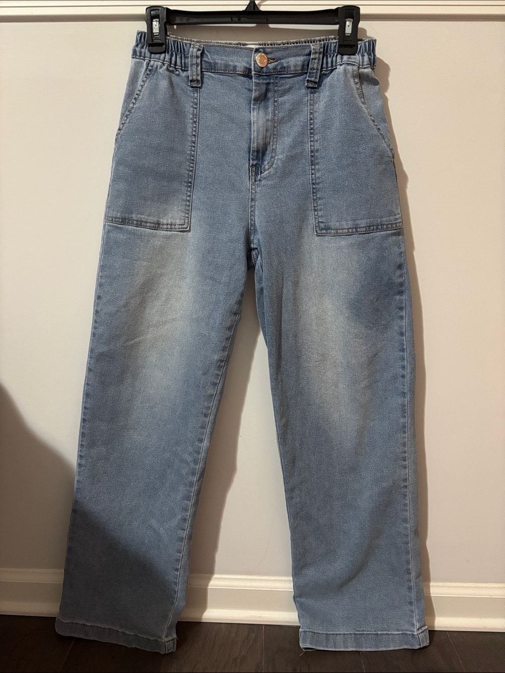 GOGO Light Blue Wide-Leg Jeans